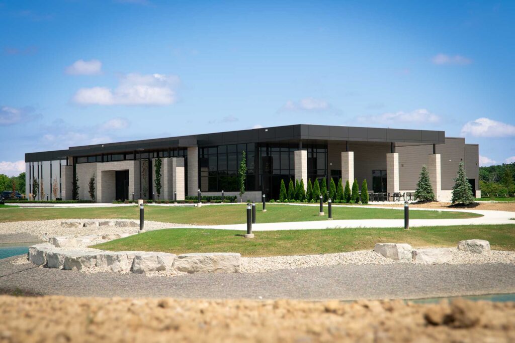 Modern design meets elegance at Kingscoast Estate Winery.