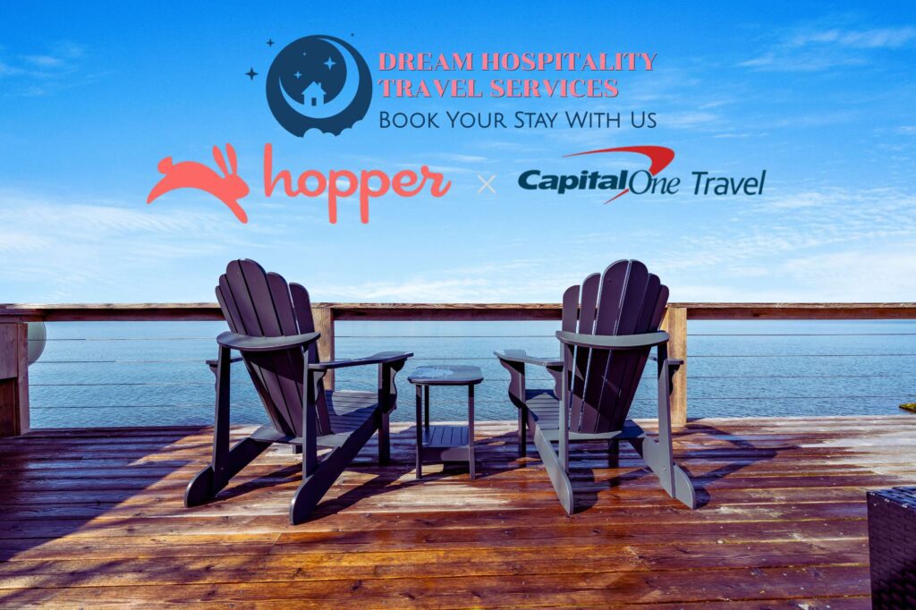 Access Lake Erie North Shore Travel Perks with Capital One Travel powered by Hopper and Dream Hospitality Travels Services Ltd.